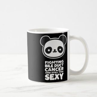 Niedlicher Panda, der noch immer ein sexy Zitat en Kaffeetasse