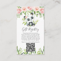 Niedlicher Panda Floral Greenerity GIF GIF Registr