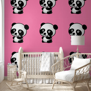Niedlicher Panda für Baby Tapete
