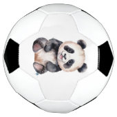 Niedlicher Panda Fußball (Gedreht)