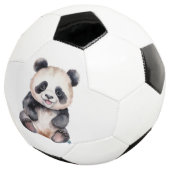 Niedlicher Panda Fußball (Dreiviertel)
