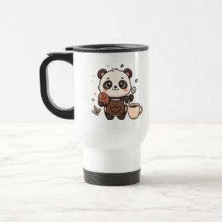 Niedlicher Panda-Kaffeereisemug Reisebecher