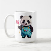 Niedlicher Panda Kaffeetasse (Links)