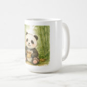 Niedlicher Panda Kaffeetasse (VorderseiteRechts)