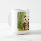 Niedlicher Panda Kaffeetasse (Vorderseite Links)