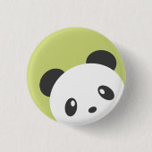 Niedlicher Panda-Knopf Button (Vorderseite)