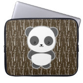 Niedlicher Panda Laptopschutzhülle (Vorderseite)