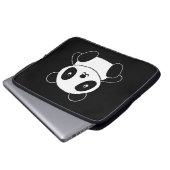 Niedlicher Panda Laptopschutzhülle (Vorne Knopf)