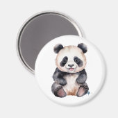 Niedlicher Panda Magnet (Vorderseite/Rückseite)