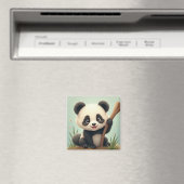 niedlicher Panda-Magnet Magnet (In Situ (Geschirrspüler))