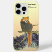 Niedlicher Panda mit Handfarbe Case-Mate iPhone Hülle (Rückseite)