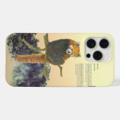 Niedlicher Panda mit Handfarbe iPhone Hülle (Rückseite (Horizontal))