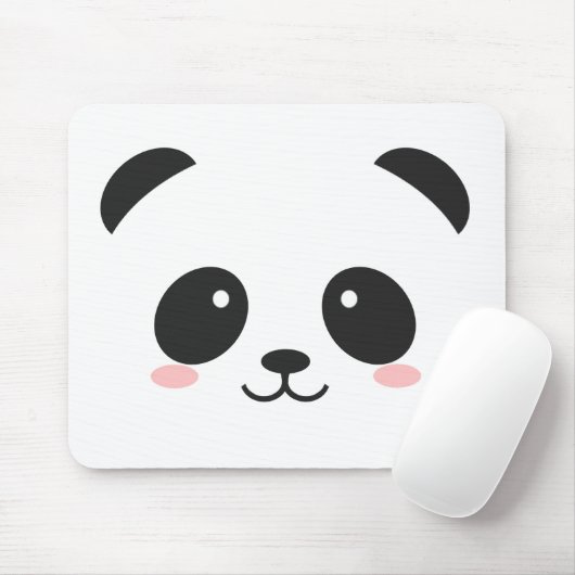 Niedlicher Panda Mousepad (Mit Mouse)