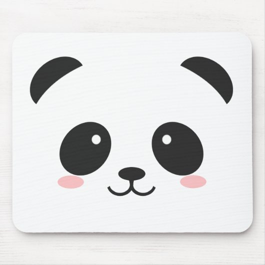 Niedlicher Panda Mousepad (Vorne)