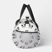 Niedlicher Panda-Muster-Turnbeutel Duffle Bag (Rechts)