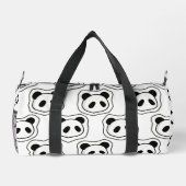 Niedlicher Panda-Muster-Turnbeutel Duffle Bag (Rückseite)