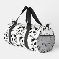 Niedlicher Panda-Muster-Turnbeutel
