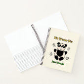 Niedlicher Panda Notizblock (Innenseite)