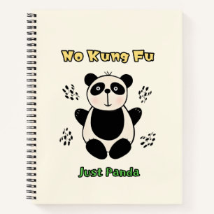 Niedlicher Panda Notizblock