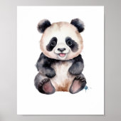 Niedlicher Panda Poster (Vorne)