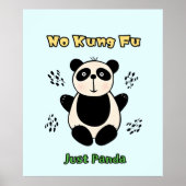 Niedlicher Panda Poster (Vorne)