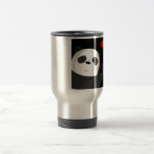 Niedlicher Panda Reisebecher (Mittel)