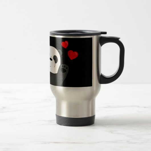 Niedlicher Panda Reisebecher (Rechts)