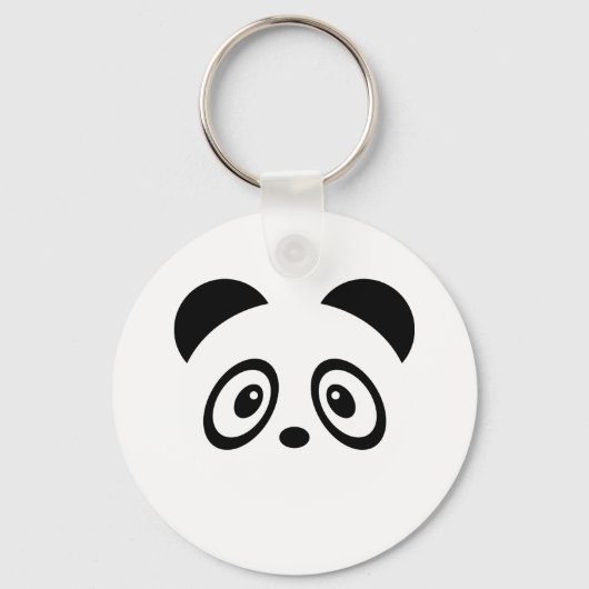 Niedlicher Panda Schlüsselanhänger (Vorderseite)