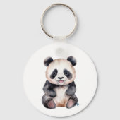 Niedlicher Panda Schlüsselanhänger (Rückseite)