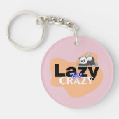 niedlicher Panda-Schlüsselanhänger Schlüsselanhänger (Vorderseite)