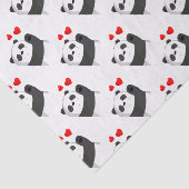 Niedlicher Panda Seidenpapier (Ausschnitt)