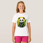 Niedlicher Panda T-Shirt (Vorne ganz)