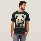 niedlicher Panda-T - Shirt (Vorne ganz)