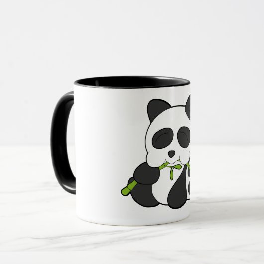 Niedlicher Panda Tasse (Vorderseite Links)