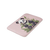 Niedlicher Panda-Tee mit Blase, Boba-Tee Badematte (Schrägansicht)