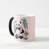 Niedlicher Panda-Tee mit Blase, Boba-Tee Verwandlungstasse (Vorderseite Links)