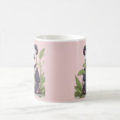 Niedlicher Panda-Tee mit Blase, Boba-Tee Verwandlungstasse (Mittel)