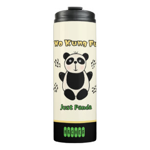 Niedlicher Panda Thermosbecher