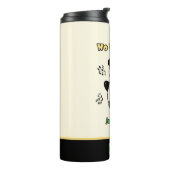 Niedlicher Panda Thermosbecher (Nach links gedreht)