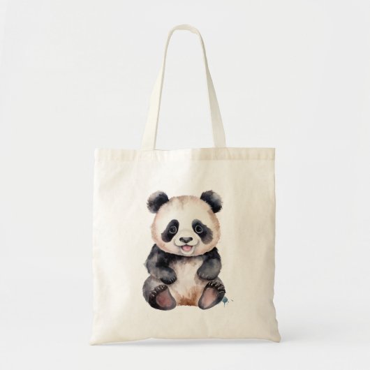 Niedlicher Panda Tragetasche (Vorne)