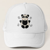 Niedlicher Panda Truckerkappe (Vorderseite)