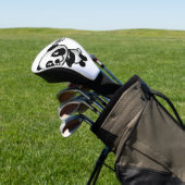 niedlicher Panda und Golfverein Golf Headcover (In SItu)