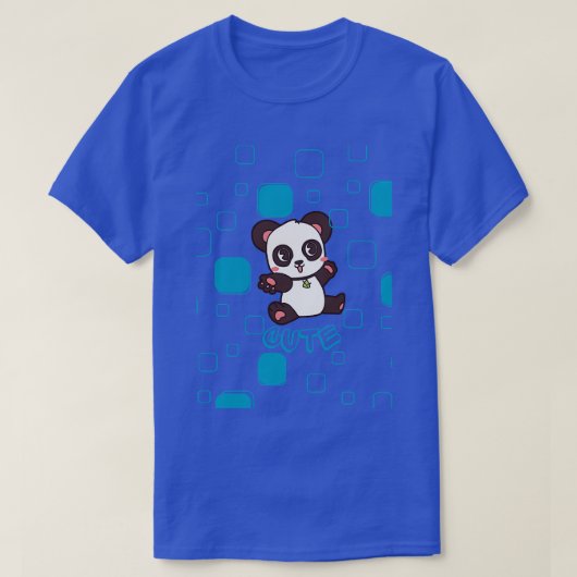 niedlicher Panda-Wunsch T-Shirt (Design vorne)