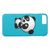 Niedlicher Pandabär aus Schwarz und Weiß Case-Mate iPhone Hülle (Rückseite (Horizontal))