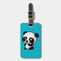 Niedlicher Pandabär aus Schwarz und Weiß