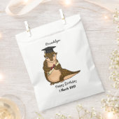 Niedlicher Pangolin-schließ-Cartoon Geschenktütchen (Ausgeschnitten)