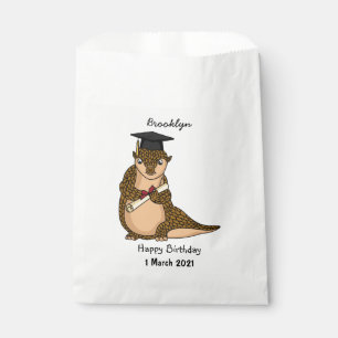 Niedlicher Pangolin-schließ-Cartoon Geschenktütchen