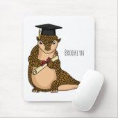 Niedlicher Pangolin-schließ-Cartoon Mousepad (Mit Mouse)