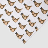 Niedlicher Pangolin-schließ-Cartoon Seidenpapier (Ausschnitt)