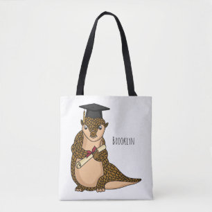 Niedlicher Pangolin-schließ-Cartoon Tasche